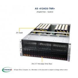 Supermicro A+ Server 4124GS-TNR+ pod kątem
