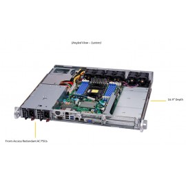 Supermicro IoT SuperServer SYS-111E-FWTR pod kątem