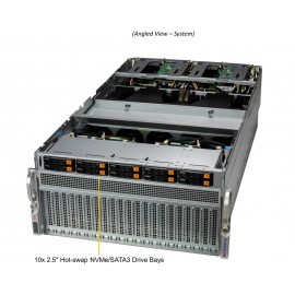 Supermicro GPU SuperServer SYS-521GU-TNXR pod kątem
