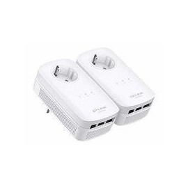 TP-LINK Powerline 1200MBit 3xLAN Schuko Kit – zestaw adapterów sieciowych