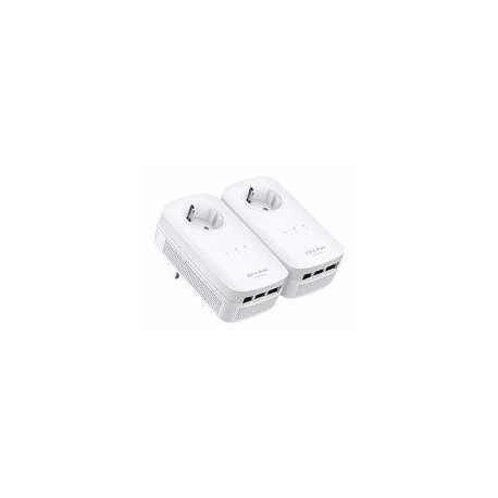 TP-LINK Powerline 1200MBit 3xLAN Schuko Kit – zestaw adapterów sieciowych