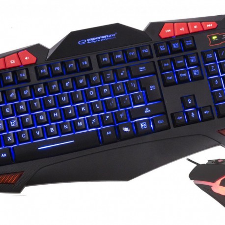 Zestaw klawiatura + mysz Esperanza  EGK3000
