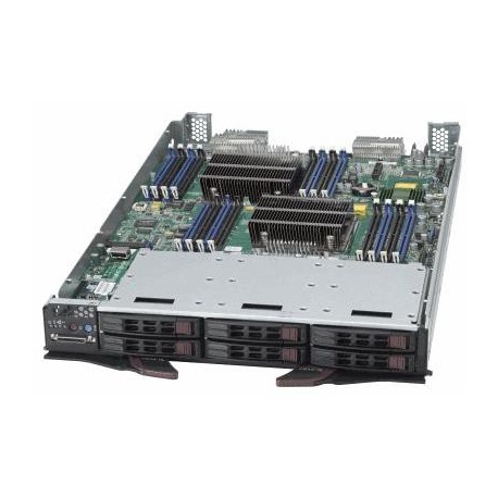 Supermicro SBI-7128R-C6 – moduł serwerowy Dual CPU, 16 slotów RAM, do 2 TB ECC