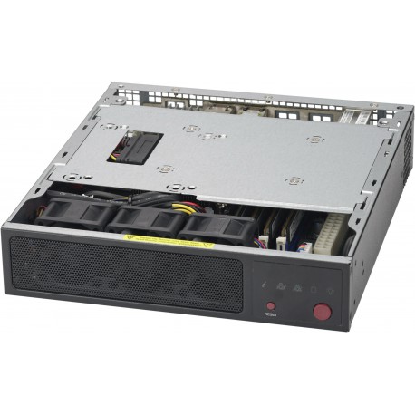 Supermicro CSE-101F – Compact Mini-Tower, 1x 2,5", opcjonalny zasilacz 84 W