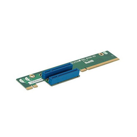 Pasywny Riser Supermicro 1U LHS 2xUIO R1UU-2U