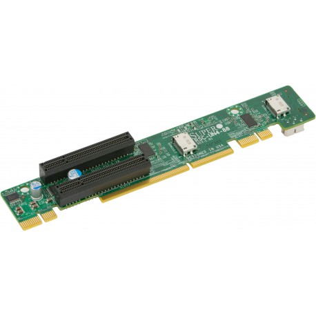 Pasywny Riser Supermicro 1U LHS 2xPCI-E 3.0 x8  4xNVMe
