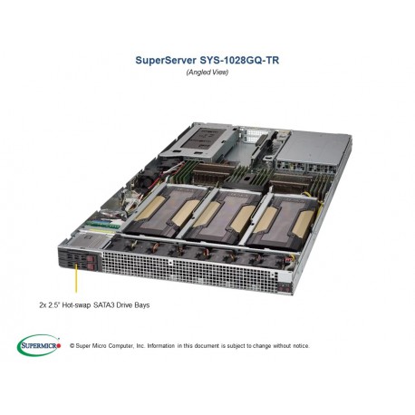 Supermicro SuperServer SYS-1028GQ-TR 1U Dual LGA 2011 Server