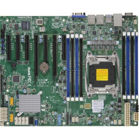 Supermicro MBD-X10SRL-F Motherboard LGA2011, Xeon E5-2600 v3/v4, 1TB DDR4 ECC
