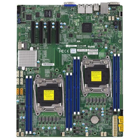 Supermicro MBD-X10DRD-IT Motherboard | Dual LGA 2011, Xeon E5-2600 v3/v4, 10GbE, E-ATX