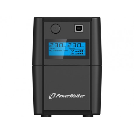 UPS POWERWALKER LINE-INTERACTIVE 850VA. 4X IEC