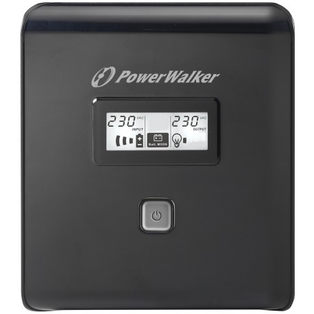 UPS POWERWALKER LINE-INTERACTIVE 1000VA 2X SCHUKO + 2XIEC OUT