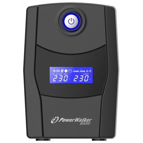 UPS POWERWALKER LINE-INTERACTIVE 800VA STL FR 2X PL 230V