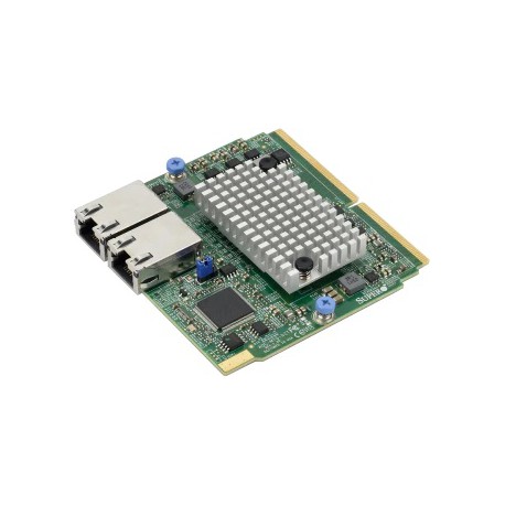 Supermicro AOC-MTG-B2TM – karta sieciowa 2x RJ-45 10 Gb/s SIOM 1U