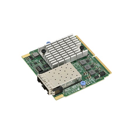 Supermicro AOC-M25G-I2SM 2xSFP28 25Gb/s SIOM 1U, Intel XXV710