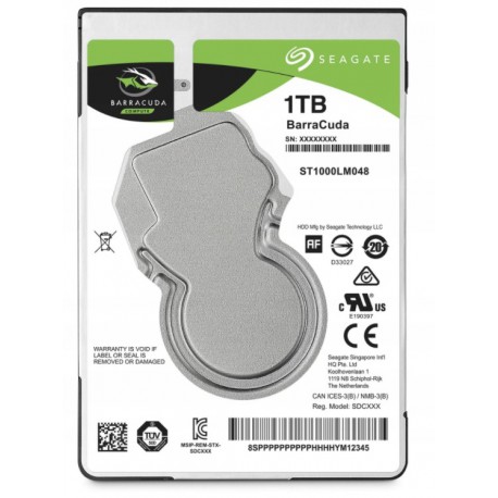 Dysk HDD Seagate Barracuda ST1000LM048 1TB 2.5" 5400 obr/min 128 MB