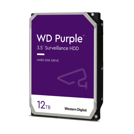 Dysk HDD WD Purple 12TB  3.5" SATA III 256 MB 7200 obr./min. (WD121PURZ)